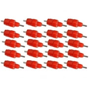 Specollect 20 Pack Horizontal Chicken Nipples Waterer, Automatic Poultry Nipples Horizontal Side Mount Chicken Drinkers for Chicken Quail Duck